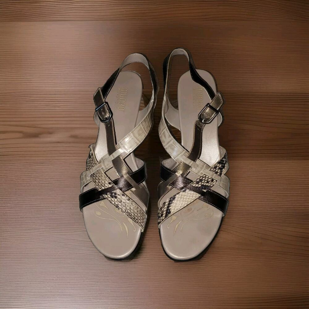 Vintage Leather Munro American Woman's Shoes Size 12 Narrow